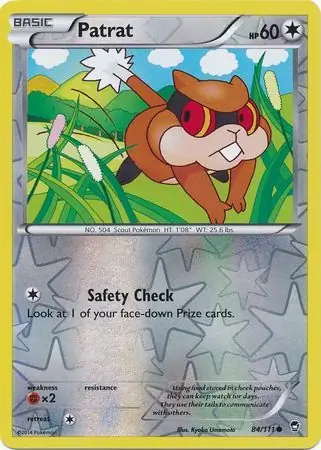 Patrat Reverse Holo 84 Normal