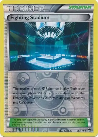 Fighting Stadium Reverse Holo 90 Normal