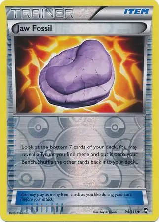 Jaw Fossil Reverse Holo 94 Normal