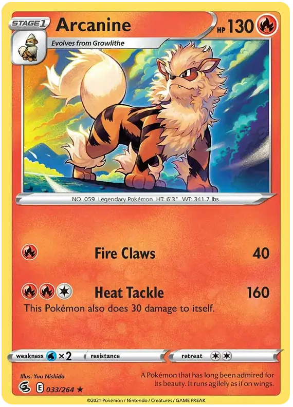 Arcanine 033 Normal