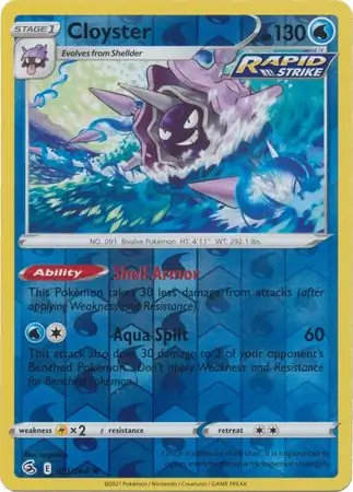 Cloyster Reverse Holo 051