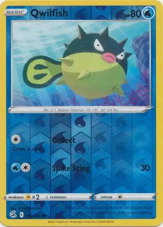Qwilfish Reverse Holo 060