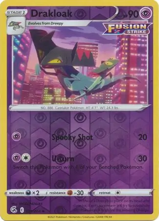 Drakloak Reverse Holo 129 Normal
