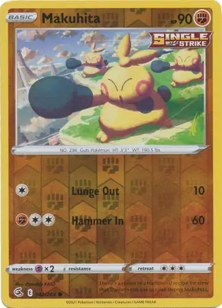 Makuhita Reverse Holo 142 Normal