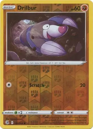 Drilbur Reverse Holo 147