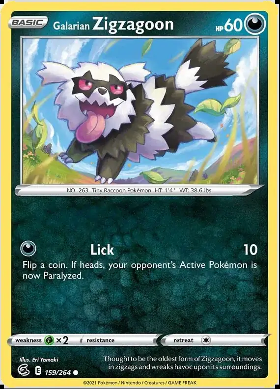 Galarian Zigzagoon 159