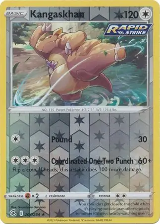 Kangaskhan Reverse Holo 204