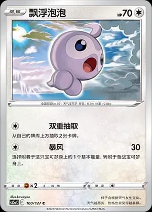 Castform Reverse Holo 100