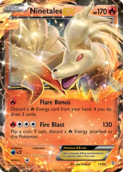 Ninetales EX 13 Normal