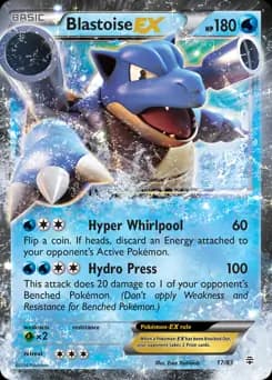 Blastoise EX 17 Normal