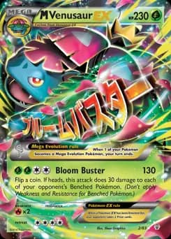 M Venusaur EX 2 Normal