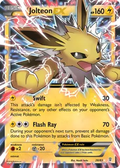 Jolteon EX 28 Normal