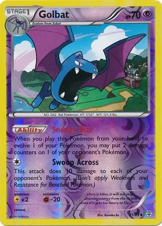 Golbat Reverse Holo 31 Normal
