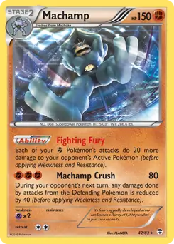 Machamp Holo 42 Normal
