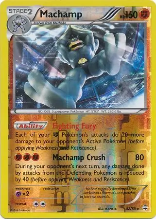 Machamp Reverse Holo 42