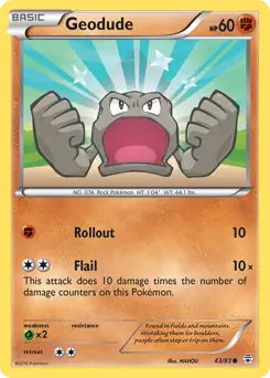 Geodude 43 Normal