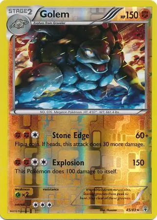 Golem Reverse Holo 45