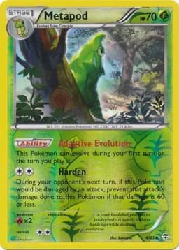 Metapod Reverse Holo