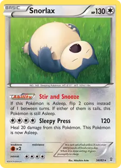 Snorlax 58 Normal