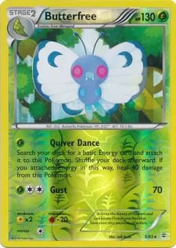 Butterfree Reverse Holo