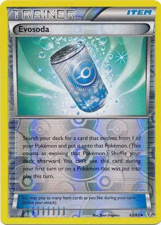 Evosoda Reverse Holo 62 Normal
