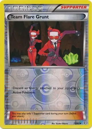 Team Flare Grunt Reverse Holo 73