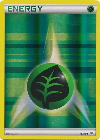 Grass Energy Reverse Holo 75 Normal
