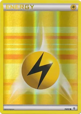 Lightning Energy Reverse Holo 78 Normal