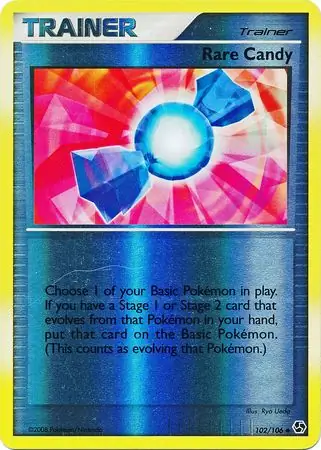 Rare Candy Reverse Holo 102 Normal