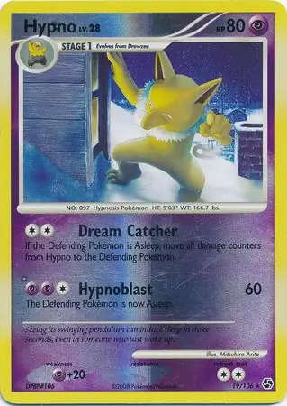 Hypno Reverse Holo 19 Normal