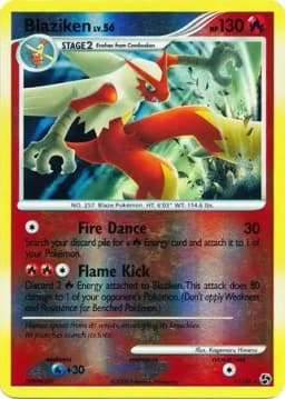 Blaziken Reverse Holo
