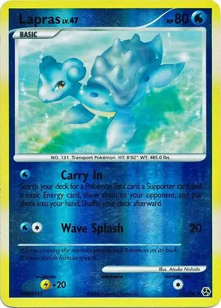 Lapras Reverse Holo 21