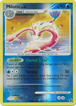 Milotic Reverse Holo 25 Normal