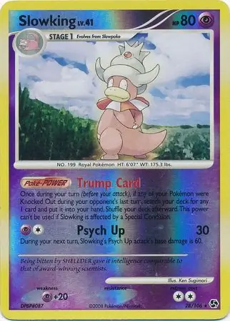 Slowking Reverse Holo 28