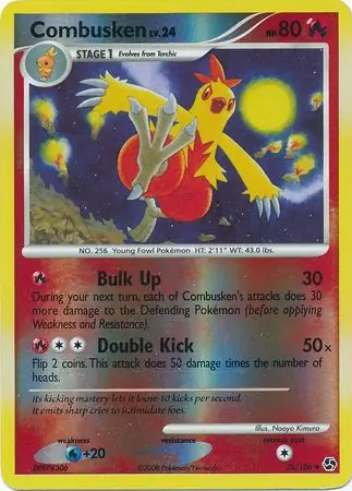 Combusken Reverse Holo 35 Normal