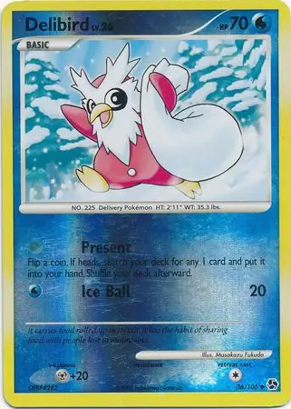 Delibird Reverse Holo 36 Normal