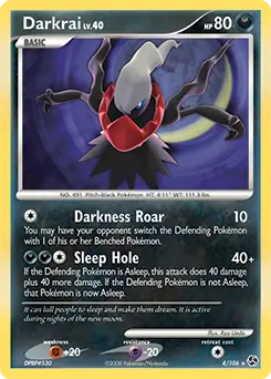 Darkrai Holo 4 Normal