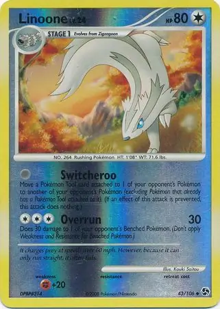 Linoone Reverse Holo 43 Normal