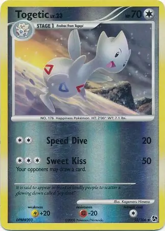 Togetic Reverse Holo 55 Normal