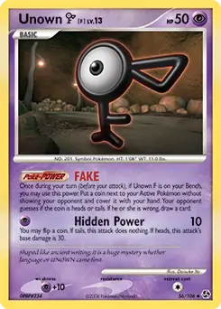 Unown F 56 Normal