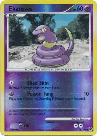 Ekans Reverse Holo 66
