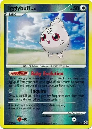 Igglybuff Reverse Holo 70 Normal