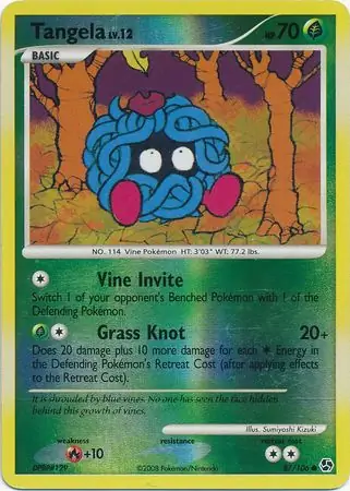Tangela Reverse Holo 87 Normal