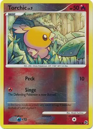 Torchic Reverse Holo 89 Normal