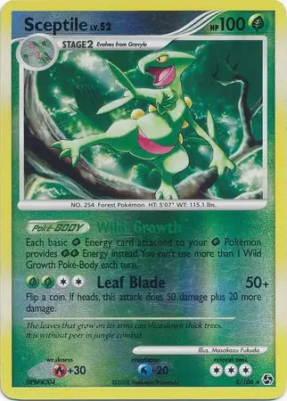 Sceptile Reverse Holo 8