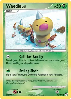 Weedle 93 Normal