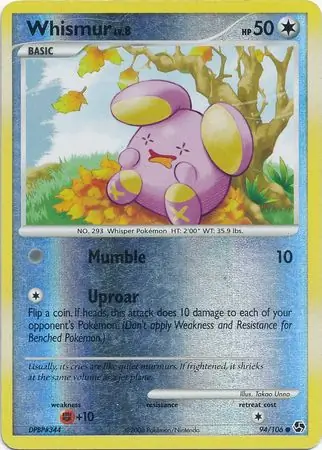Whismur Reverse Holo 94