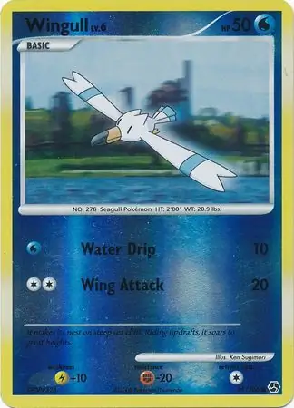 Wingull Reverse Holo 95 Normal