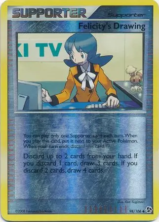 Felicity's Drawing Reverse Holo 98 Normal