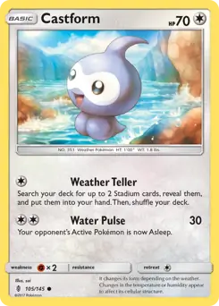 Castform 105 Normal